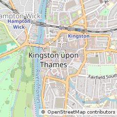 Map of Kingston Upon Thames