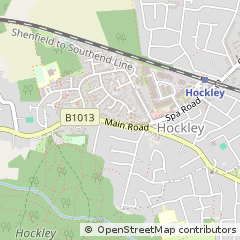 Map of Hockley