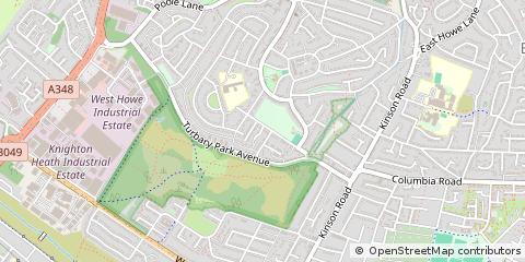 Map of Bournemouth