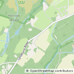 Map of Christchurch, Hampshire