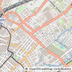 Map of Manchester, Greater Manchester