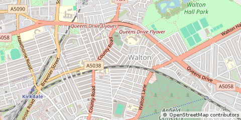 Map of Liverpool