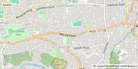 Map of Bristol