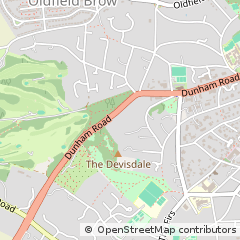 Map of Altrincham, Cheshire