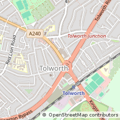 Map of Surbiton
