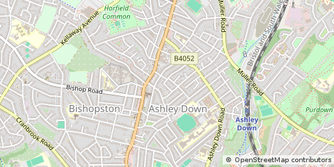 Map of Bristol