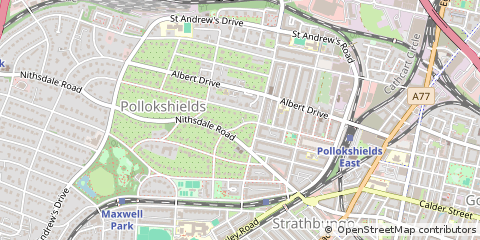 Map of Glasgow