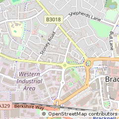 Map of Bracknell