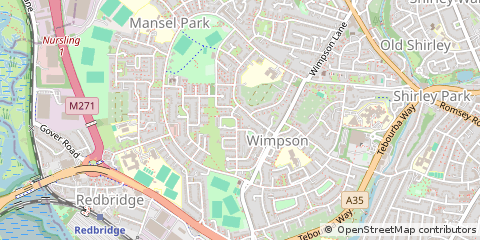 Map of Southampton