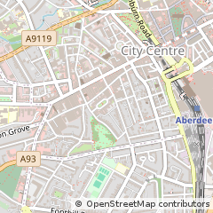 Map of Aberdeen