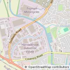 Map of Hinckley, Leicestershire