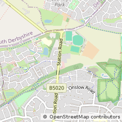 Map of Derby