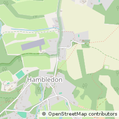 Map of Godalming, Surrey