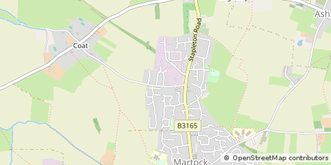Map of Somerset