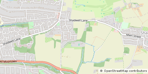 Map of Leeds