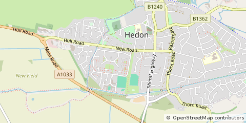 Map of Hull