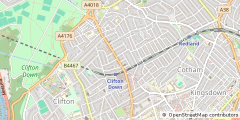 Map of Bristol