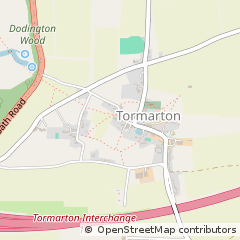 Map of Badminton, South Gloucestershire