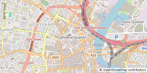 Map of Belfast, Co. Antrim