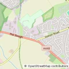 Map of Studley, Warwickshire