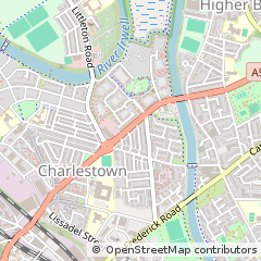 Map of Salford