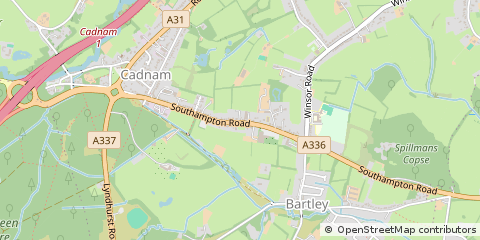 Map of Southampton