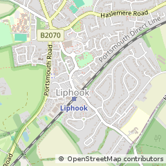 Map of Liphook, Hampshire