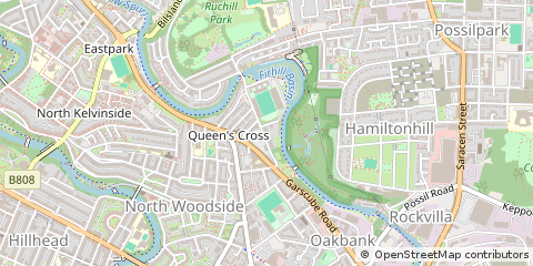 Map of Glasgow