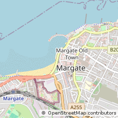 Map of Margate, Kent