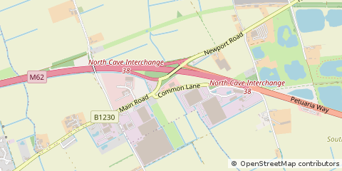 Map of East Yorkshire