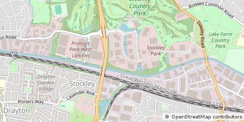 Map of Uxbridge