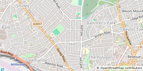 Map of Southampton