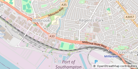 Map of Southampton