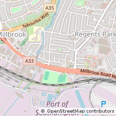 Map of Southampton