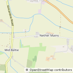 Map of Banchory, Aberdeenshire
