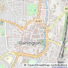 Map of Darlington