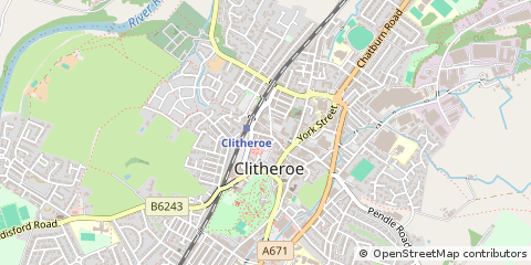 Map of Lancs