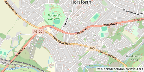 Map of Leeds