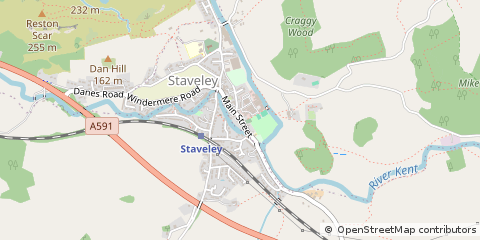 Map of Cumbria