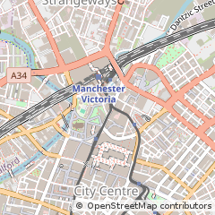 Map of Manchester