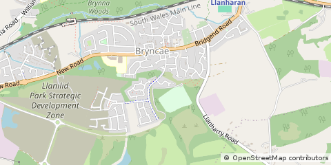 Map of Pontyclun