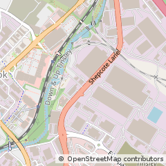 Map of Sheffield, South Yorkshire
