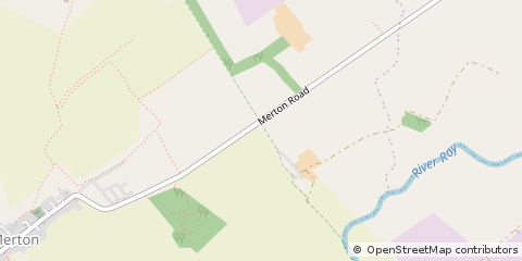 Map of Bicester, Oxfordshire