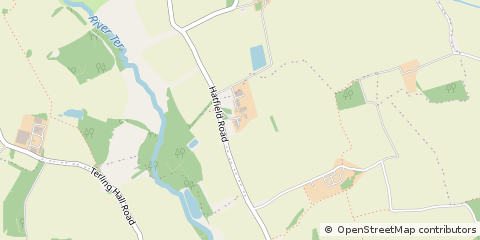 Map of Chelmsford, Essex