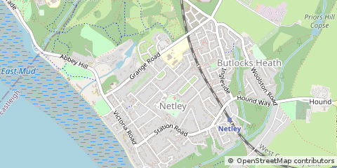 Map of Fareham