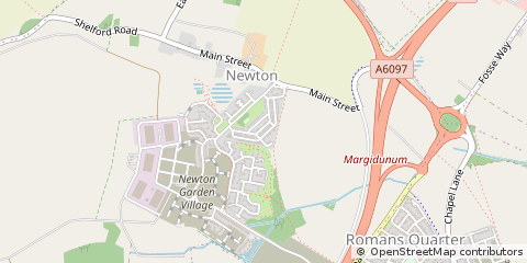 Map of Nottingham
