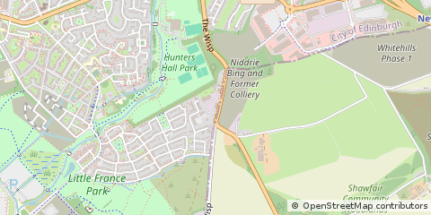 Map of Edinburgh