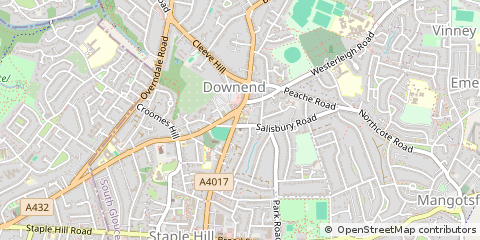 Map of Bristol
