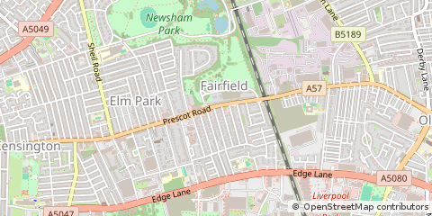 Map of Liverpool