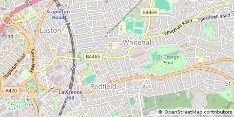 Map of Bristol